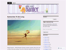 Tablet Screenshot of bitesizedbanter.com